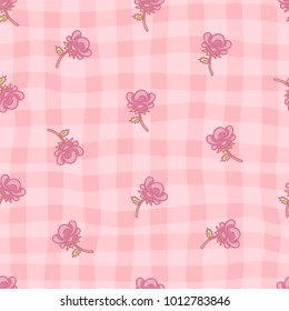 seamless rose pattern about valentines day. 