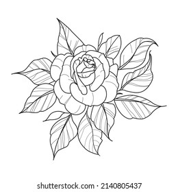306 Rose outline easy Images, Stock Photos & Vectors | Shutterstock