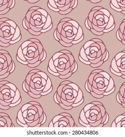 Seamless from roses