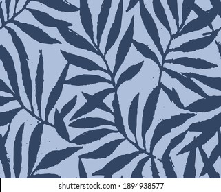 Seamless rotary repeatable textile print with leaves, leaf and sprig and foliage design. The design is fully editable and easy to change colors to suit your fashion palette for the season.