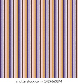 Seamless Rough Edge Stripe Repeat Pattern Multi Color Background C / Vector Illustration / Global Colors saved with Pattern Swatches