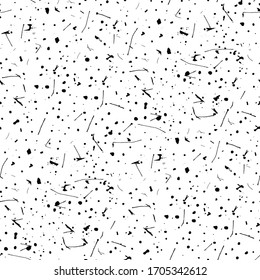 Textura sin fisuras de manchas, puntos, polvo, granos