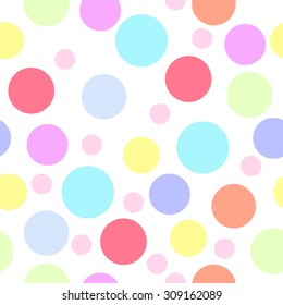 seamless round pattern