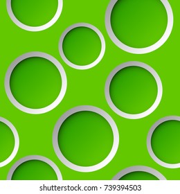 Seamless round pattern. Circle textured background from asia & east. Interlocking round shapes. Interweaving hexagonal form. Interlacement grid. Endless network. Infinite tracery template circle