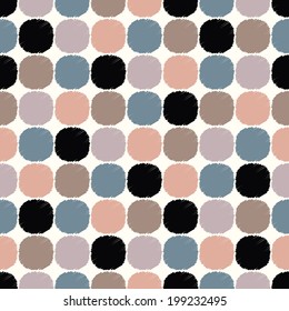 seamless rounded corner square pattern
