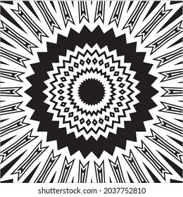 Seamless Royal ornament pattern, monochrome abstract background or texture  and geometric elements vector. 
