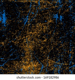 Seamless rusty grunge texture, vector background.