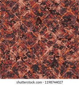 Seamless rusty texture with wafer pattern.