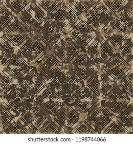 Seamless rusty texture with wafer pattern.