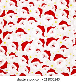 Seamless Santa Claus