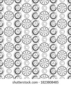 Seamless, scaleable vector pattern design. Easy colour management at the layers panel ( each tone refers to a colour and can be easily changed into your own colours by a simple click  ) 