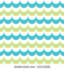 Seamless scales background pattern