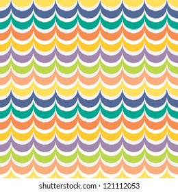 Seamless scales background pattern