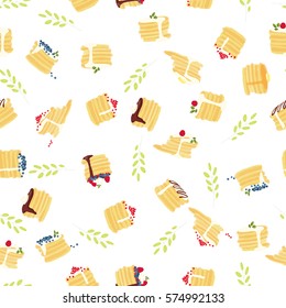 seamless scattered pancakes