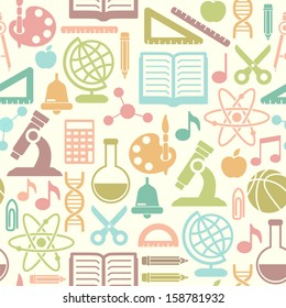 Seamless school background