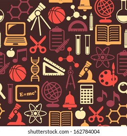 Seamless school background 