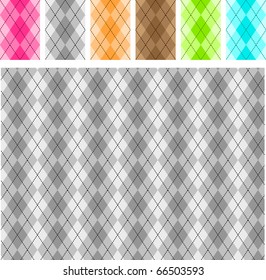 Seamless Scottish designs