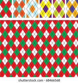 Seamless Scottish designs