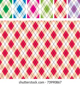 Seamless Scottish designs