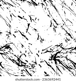 El deslumbrante y deslumbrante fondo urbano. El polvo sobrepone el grano de socorro , simplemente coloque la ilustración sobre cualquier objeto para crear un efecto de grunge . Textura de dibujo manual. Ilustración vectorial.