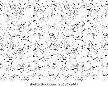 Nahtlose Kratzer auf urbanem Hintergrund. Staub überlagert Stresskorn , legt einfach die Illustration über jedes Objekt, um einen Grunge-Effekt zu erzeugen. Handzeichnung Textur. Vektorgrafik.