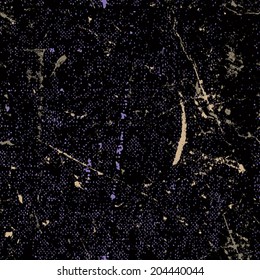 Seamless scratched rusty grunge texture, vector background.