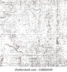 Seamless scratched rusty grunge texture, vector background.