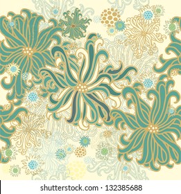 Seamless sea  pattern