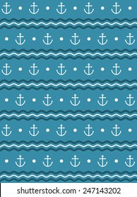 seamless sea pattern. vector illustration
