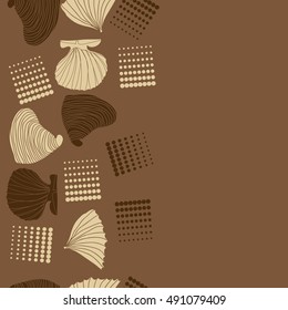 Seamless sea vertical pattern,halftone.