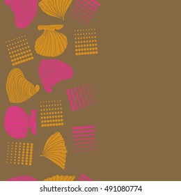 Seamless sea vertical pattern,halftone.