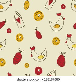 Seamless Seasonal Vector Background Collection