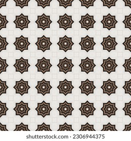 Forma sin inconvenientes Estilo Tile Moderno Fondo Retro Banner Interior Monocromo Impresión Swatch Frame Cloth Arte Tejido Gráfico Textura Diseño De Textura Fondo Geométrico Patrón De Estructura Textil.