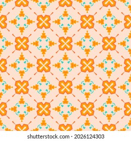Seamless shape ornament. Abstract pattern modern design ready for print