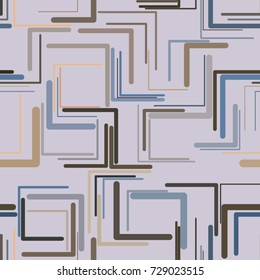 Seamless shape of triangle lines, abstract geometric background pattern. Vector illustration graphic.