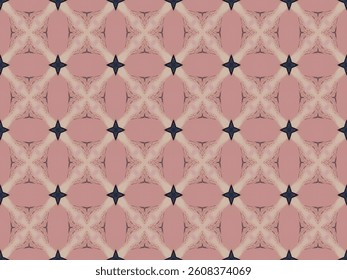 Seamless Shape Wallpaper Background Cloth Decoration Textile Visual Texture Endless Luxury Graphic Template Interior Fashion Art Fabric Geometric Tile Perspective Design Digital Symmetric Pattern.