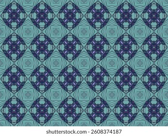 Seamless Shape Wallpaper Background Cloth Decoration Textile Visual Texture Endless Luxury Graphic Template Interior Fashion Art Fabric Geometric Tile Perspective Design Digital Symmetric Pattern.