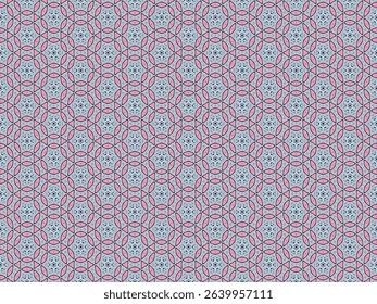 Seamless Shape Wallpaper Design Tile Cloth Fabric Interior Perspective Endless Template Symmetric Decoration Luxury Textile Graphic Texture Fashion Digital Geometric Background Visual Art Pattern.