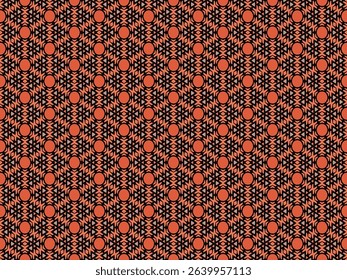 Seamless Shape Wallpaper Design Tile Cloth Fabric Interior Perspective Endless Template Symmetric Decoration Luxury Textile Graphic Texture Fashion Digital Geometric Background Visual Art Pattern.
