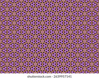 Seamless Shape Wallpaper Design Tile Cloth Fabric Interior Perspective Endless Template Symmetric Decoration Luxury Textile Graphic Texture Fashion Digital Geometric Background Visual Art Pattern.