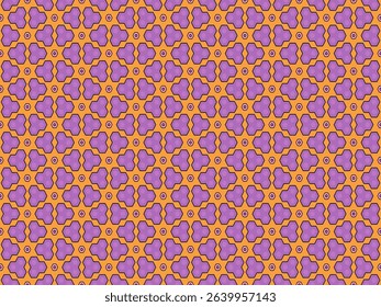 Seamless Shape Wallpaper Design Tile Cloth Fabric Interior Perspective Endless Template Symmetric Decoration Luxury Textile Graphic Texture Fashion Digital Geometric Background Visual Art Pattern.