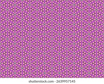 Seamless Shape Wallpaper Design Tile Cloth Fabric Interior Perspective Endless Template Symmetric Decoration Luxury Textile Graphic Texture Fashion Digital Geometric Background Visual Art Pattern.