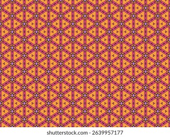 Seamless Shape Wallpaper Design Tile Cloth Fabric Interior Perspective Endless Template Symmetric Decoration Luxury Textile Graphic Texture Fashion Digital Geometric Background Visual Art Pattern.
