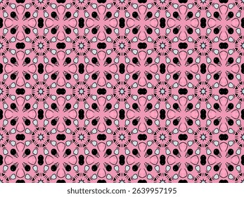 Seamless Shape Wallpaper Design Tile Cloth Fabric Interior Perspective Endless Template Symmetric Decoration Luxury Textile Graphic Texture Fashion Digital Geometric Background Visual Art Pattern.