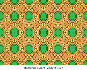 Seamless Shape Wallpaper Design Tile Cloth Fabric Interior Perspective Endless Template Symmetric Decoration Luxury Textile Graphic Texture Fashion Digital Geometric Background Visual Art Pattern.