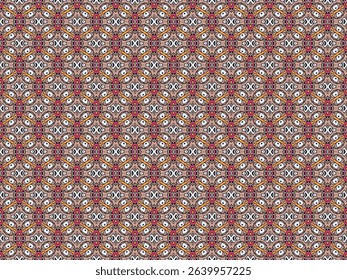 Seamless Shape Wallpaper Design Tile Cloth Fabric Interior Perspective Endless Template Symmetric Decoration Luxury Textile Graphic Texture Fashion Digital Geometric Background Visual Art Pattern.
