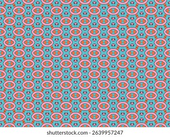 Seamless Shape Wallpaper Design Tile Cloth Fabric Interior Perspective Endless Template Symmetric Decoration Luxury Textile Graphic Texture Fashion Digital Geometric Background Visual Art Pattern.