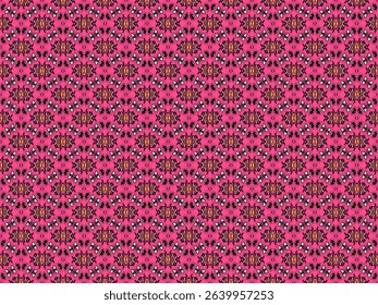 Seamless Shape Wallpaper Design Tile Cloth Fabric Interior Perspective Endless Template Symmetric Decoration Luxury Textile Graphic Texture Fashion Digital Geometric Background Visual Art Pattern.
