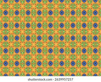 Seamless Shape Wallpaper Design Tile Cloth Fabric Interior Perspective Endless Template Symmetric Decoration Luxury Textile Graphic Texture Fashion Digital Geometric Background Visual Art Pattern.