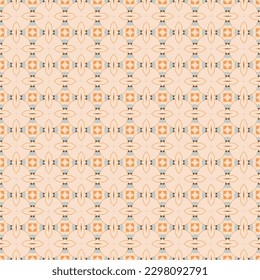 Seamless Shapes Trendy Contemporary Minimal Geometric Textile Vintage Retro Texture Wallpaper Modern Design Background Creative Ambient Artwork Banner Template Drawing Graphic Fashion Print Pattern.